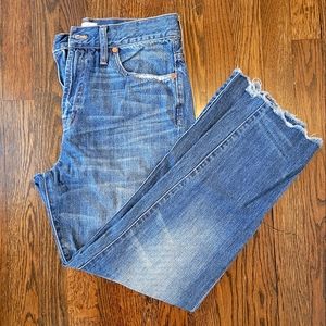 Madewell Perfect Summer Jeans, High Rise, Distressed
